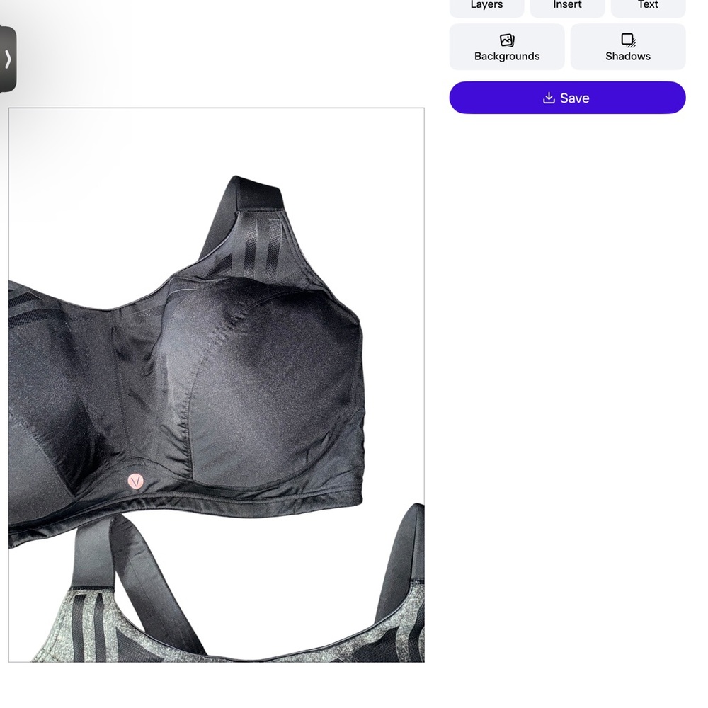 Lane Bryant LIVI Sports Bra Bundle 46G High Impact Support Set of 2 - Picture 4 of 8